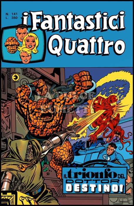 FANTASTICI QUATTRO #   141: IL TRIONFO DEL DOTTOR DESTINO